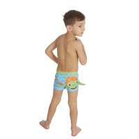 09C078: Infant Boys Novelty Turtle Swim Trunks (2-5 Years)