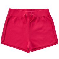 12C153: Infant Girls Interlock Shorts- Raspberry (2-6 Years)