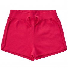 12C147: Older Girls Interlock Shorts- Raspberry (7-13 Years)