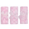 19C246: Baby Soft Fleece Roll Blanket- Pink (75 x 75 cm)