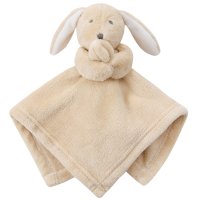 19C273: Baby Novelty Bunny Comforter-Toffee