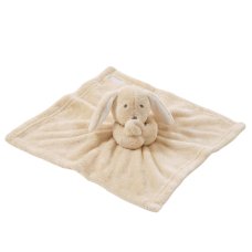 19C273: Baby Novelty Bunny Comforter-Toffee