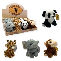 31006-5: 13CM Wildlife Animals In a Display Box (4 DESIGNS)