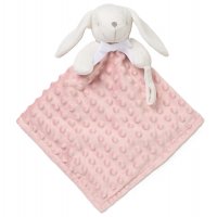 C05755: Bunny Bubble Velour Comforter- Dusky Pink