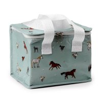 COOLB115: RPET Cool Bag Lunch Bag Willow Farm Horses