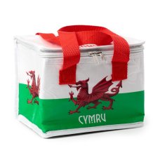 COOLB116: RPET Cool Bag Lunch Bag Welsh Dragon Wales (Cymru)