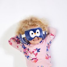 CUSH227: Relaxeazzz Penguin Plush Travel Pillow & Eye Mask