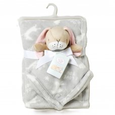 D06580: Baby Unisex Guess How Much I Love You Comforter & Blanket