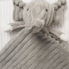 D06960: Baby Elephant Ribbed Comforter & Blanket