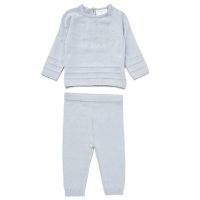 D07316: Baby Boys Knitted 2 Piece Outfit (0-12 Months)