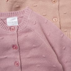 E07658: Baby Girls 2 Pack Knitted Cardigan (0-12 Months)