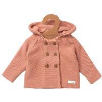 E07865: Baby Organic Double Knit Cardigan (0-12 Months)