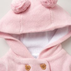 E07989: Baby Girls Double Knit 2 Piece Outfit (0-12 Months)