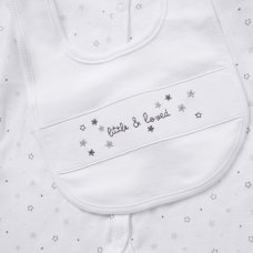 E08412: Baby Unisex Little & Loved 6 Piece Mesh Bag Gift Set (NB-6 Months)