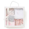 E08689: Pink 4 Piece Luxury Boxed Gift Set (0-3 Months)