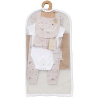 E08705: Baby Unisex Organic Cotton 6 Piece Gift Set (NB-6 Months)