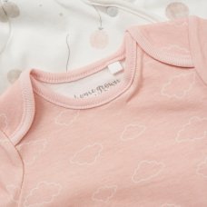 E08706: Baby Girls Organic Cotton 6 Piece Gift Set (NB-6 Months)