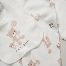 E08788: Baby Unisex Bear 8 Piece Mesh Bag Gift Set (NB-6 Months)