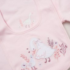 E08826: Baby Girls Geese 6 Piece Mesh Bag Gift Set (NB-6 Months)