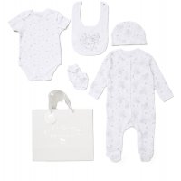 E08839: Baby Unisex Special Delivery 6 Piece Mesh Bag Gift Set (NB-6 Months)