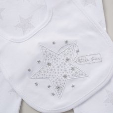E08852: Baby Unisex Little Star 6 Piece Mesh Bag Gift Set (NB-6 Months)