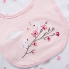 E08868: Baby Girls Little Bird 6 Piece Mesh Bag Gift Set (NB-6 Months)
