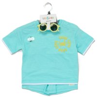 F09110TOD: Boys Crab T-Shirt, Shorts & Sunglasses Outfit (2-4 Years)