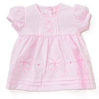 F09177NB: Baby Girls Dress, Pant & Headband Set (0-9 Months)