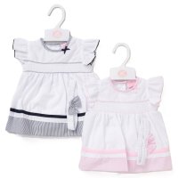 F09182INF: Baby Girls Dress, Pant & Headband Set (9-24 Months)