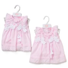 F09237INF: Baby Girls Dress, Pant & Headband Set (9-24 Months)