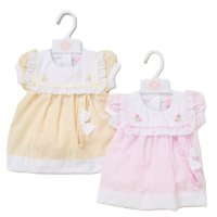 F09239INF: Baby Girls Dress, Pant & Headband Set (9-24 Months)