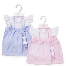 F09240INF: Baby Girls Dress, Pant & Headband Set (9-24 Months)