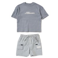 F09385TOD: Boys T-shirt & Waterproof Coated Short Outfit With Keyring (2-4 Years)