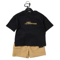 F09386TOD: Boys T-shirt & Waterproof Coated Short Outfit With Keyring (2-4 Years)