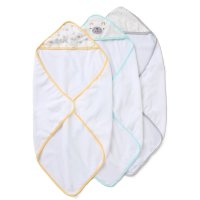 F09439: Baby Bear 6 Piece Hooded Towels & Washcloths Bath Time Set