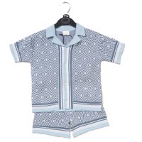 F09787TOD: Boys True Knit Shirt & Shorts Outfit (2-4 Years)