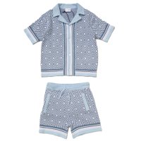 F09787TOD: Boys True Knit Shirt & Shorts Outfit (2-4 Years)