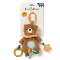 F09838: Baby Bear Activity Comfort Toy (0+ Months)