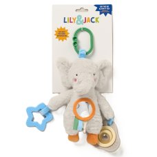 F09839: Baby Elephant Activity Comfort Toy (0+ Months)