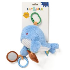 F09841: Baby Whale Activity Comfort Toy (0+ Months)