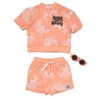 F10223TOD: Boys T-shirt & Shorts With Sunglasses Outfit (2-4 Years)