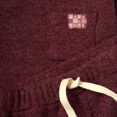 G10889LG: Older Kids  Brushed Rib Sweatshirt & Jog Pant Outfit (5-7 Years)