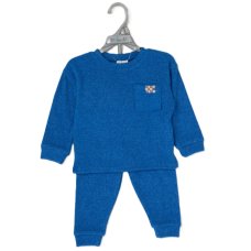 G10890LB: Older Kids Royal Brushed Rib Sweatshirt & Jog Pant Outfit (5-7 Years)