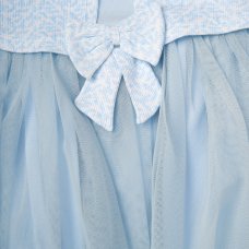 G12944INF: Baby Girls Mock Bolero Mesh Skirt Dress (6 Months - 3 Years)