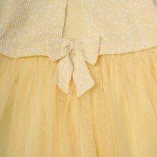 G12945INF: Baby Girls Mock Bolero Mesh Skirt Dress (6 Months - 3 Years)