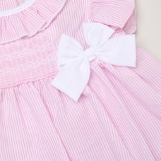 H12817INF: Baby Girls Dress, Pant & Headband Set (9-24 Months)