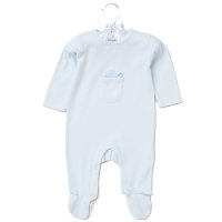 H14052: Baby Turtle Padded Applique All In One On A Satin Padded Hanger (0-9 Months)