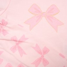 H14897NB: Baby Girls Teddy & Bows 10 Piece Mesh Bag Gift Set (NB-6 Months)