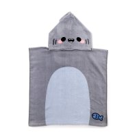 HTOW01: Archie the Shark Adoramals Kids Hooded Towel