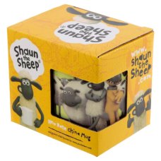 MUG337: Shaun the Sheep Porcelain Mug Green